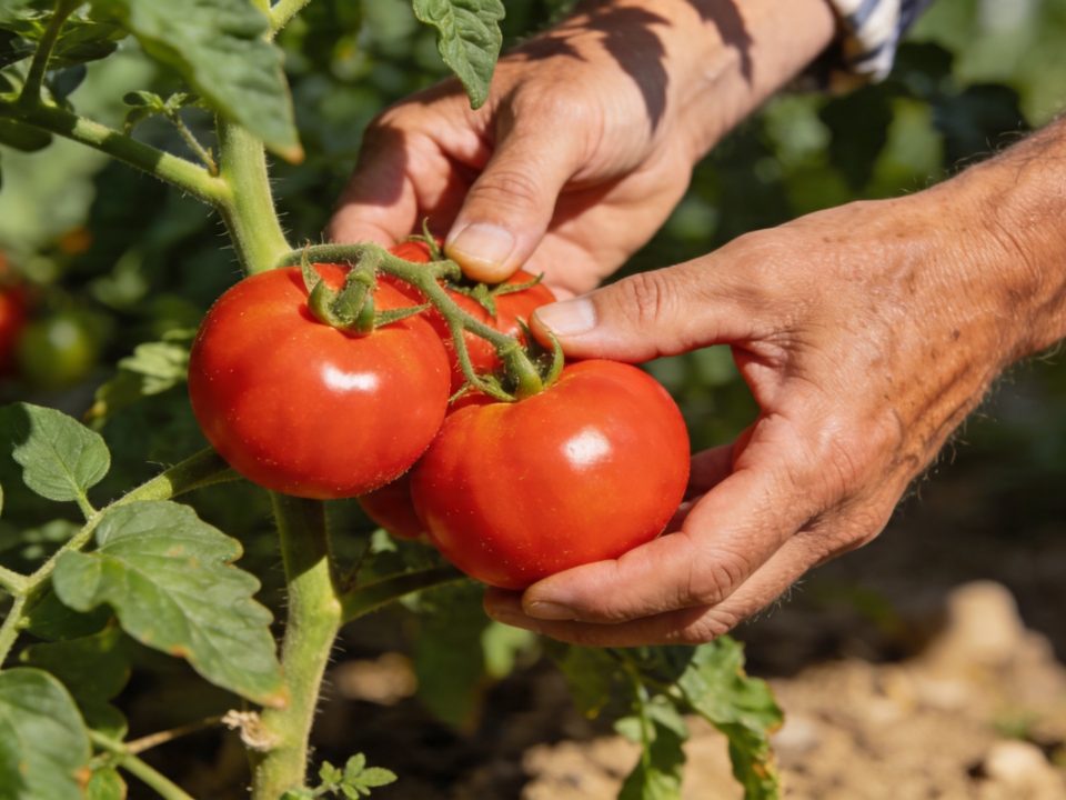 Les jardiniers provençaux font quelque chose aux tomates en avril, et ça se voit en août